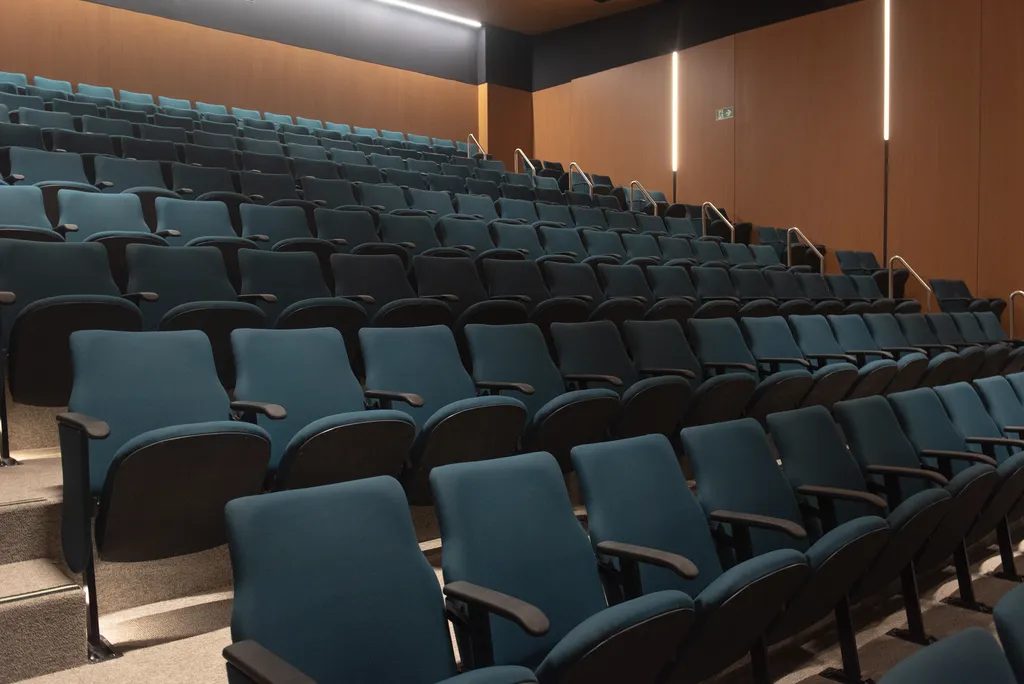 Projetos de Poltronas para teatros realizados pelo Brasil
